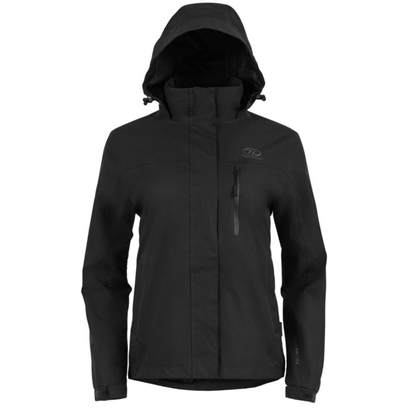 Highlander Kerrera schwarze Damen Outdoorjacke