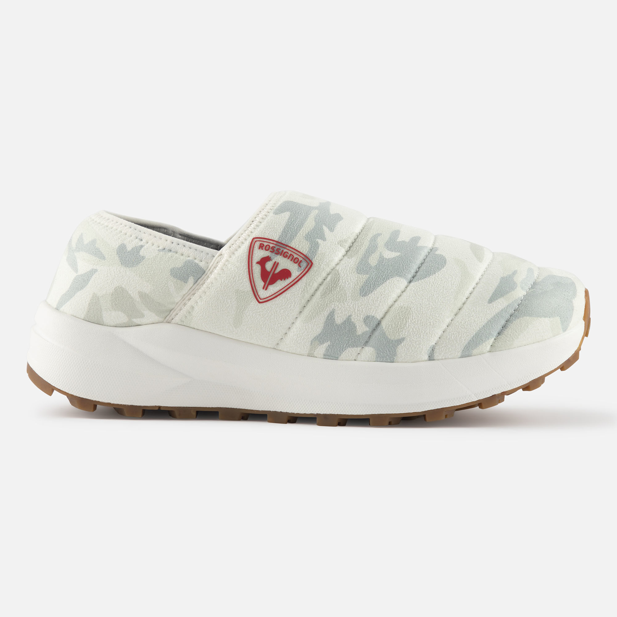 Chaussons d'hiver Unisex Chalet camouflage blanc