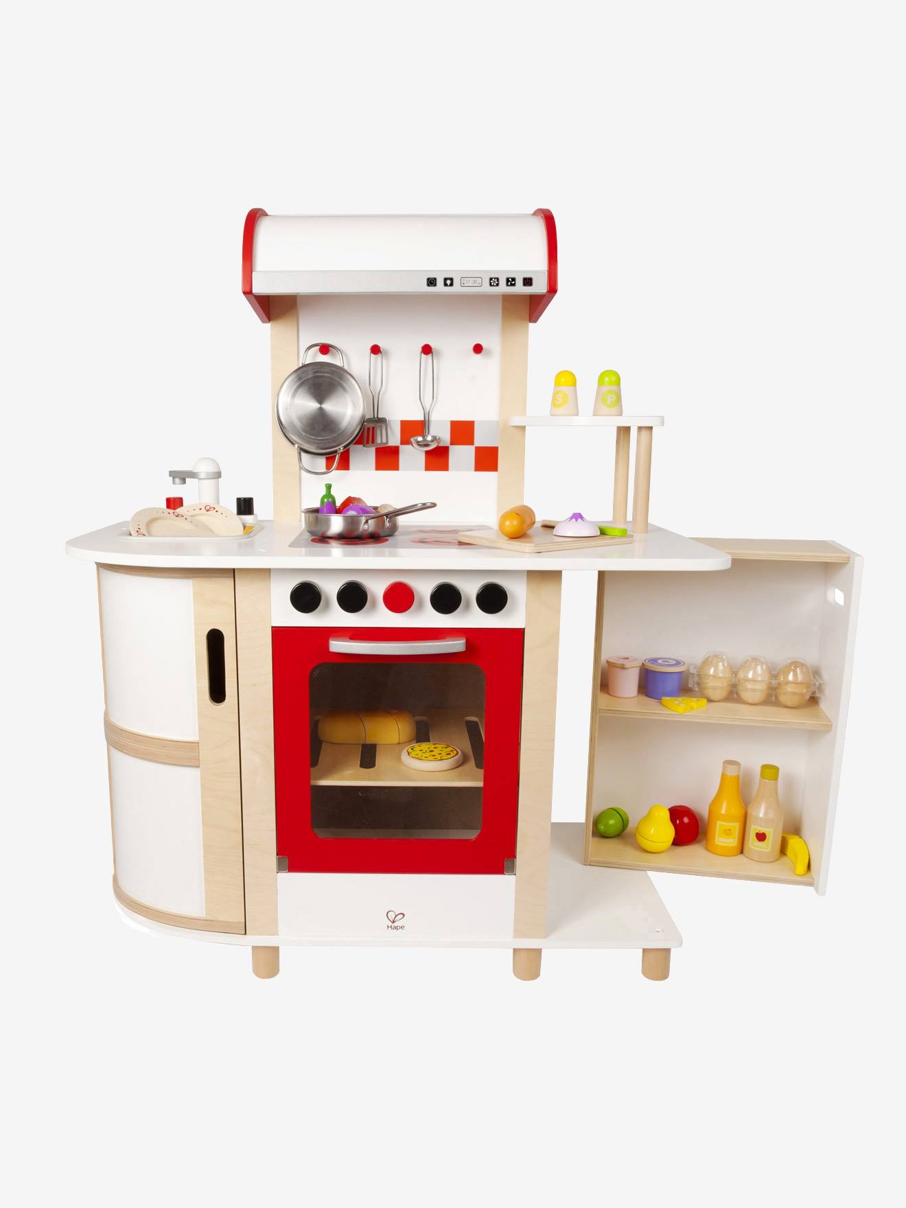 Grande cuisinette en bois HAPE multicolore