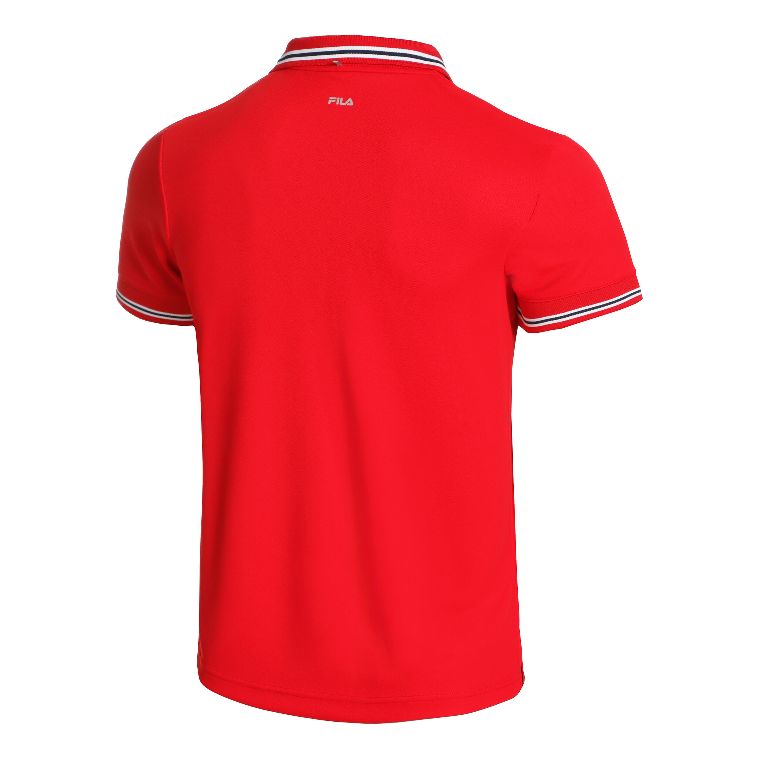 Piro Polo Herren - Rot, Weiß