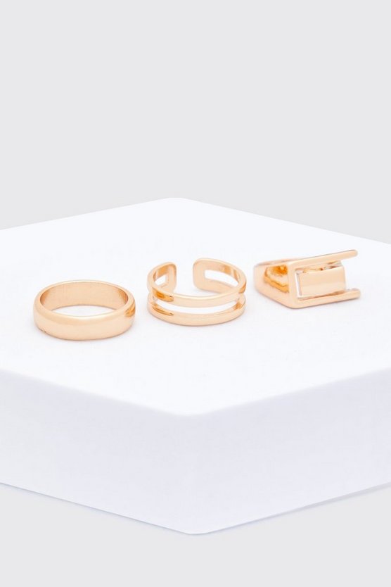 3er-Pack Ringe