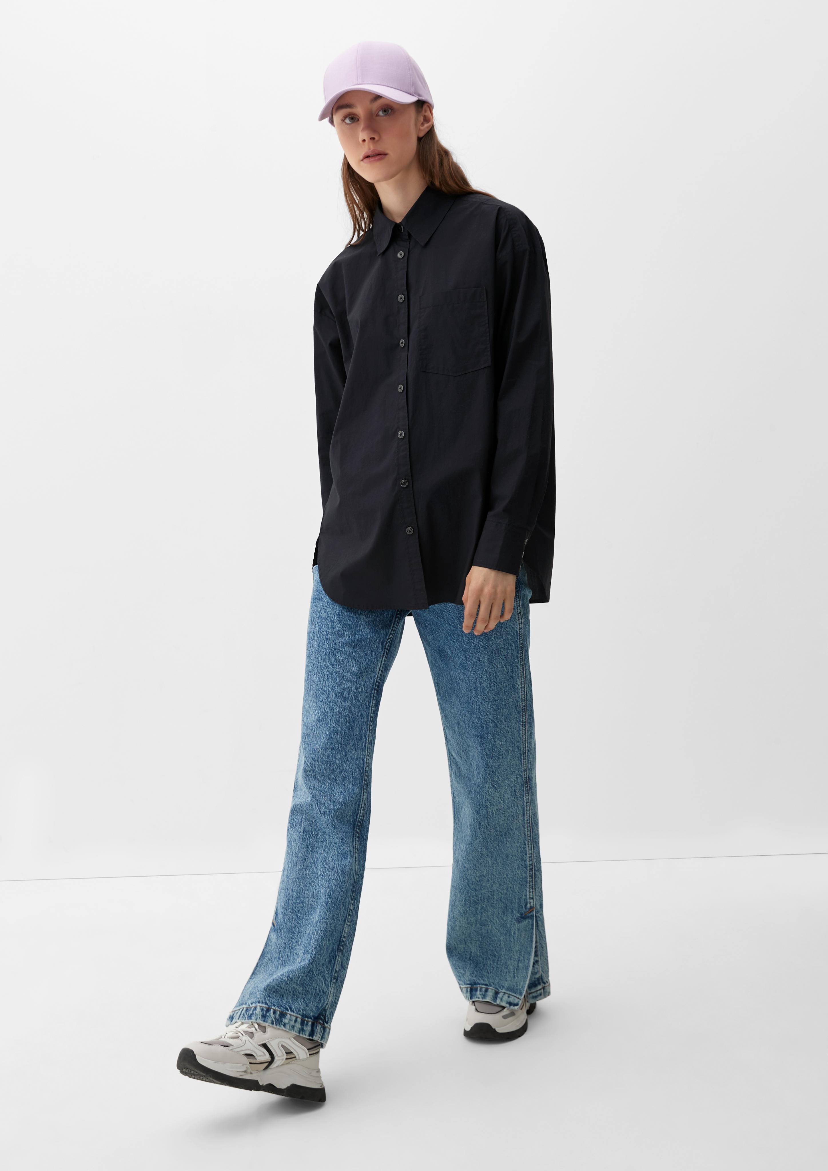 Bluse aus Popeline  2124029-9999