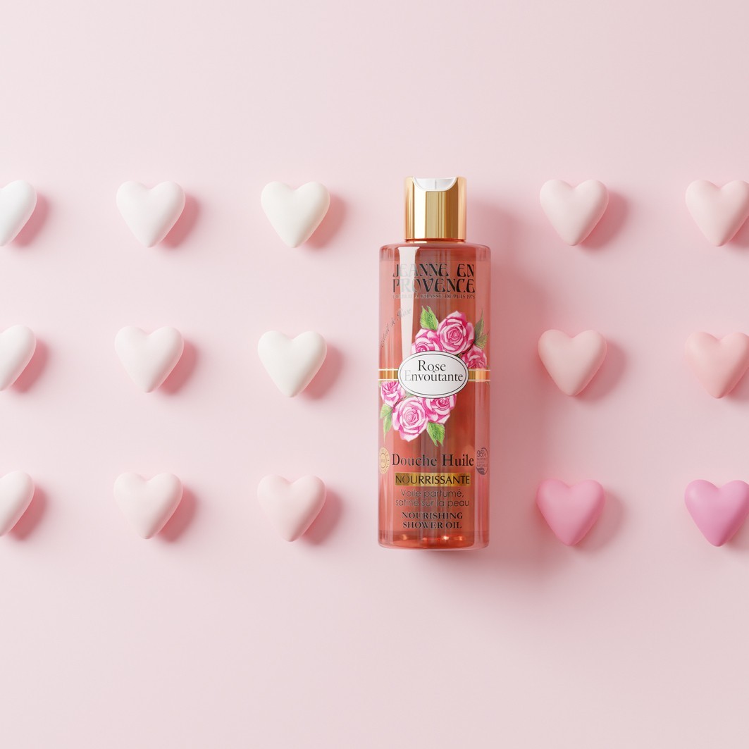 Aceite de ducha de rosas encantadoras Jeanne En Provence