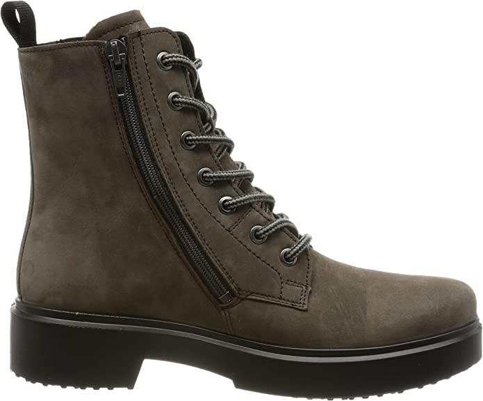 SUPERFIT Stiefeletten grau Halbschuh Leder - ANGEL