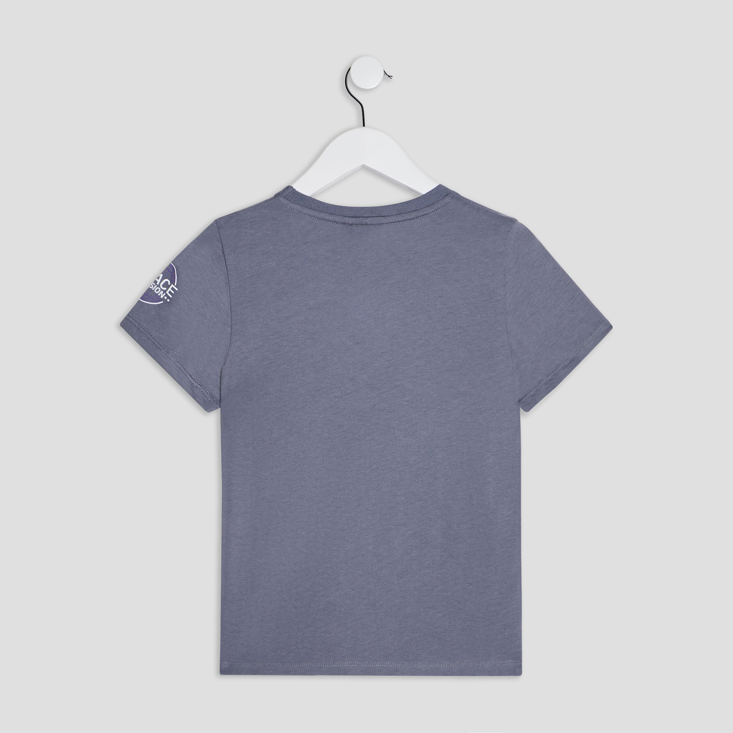 T-shirt manches courtes NASA gris foncé garçon | La Halle