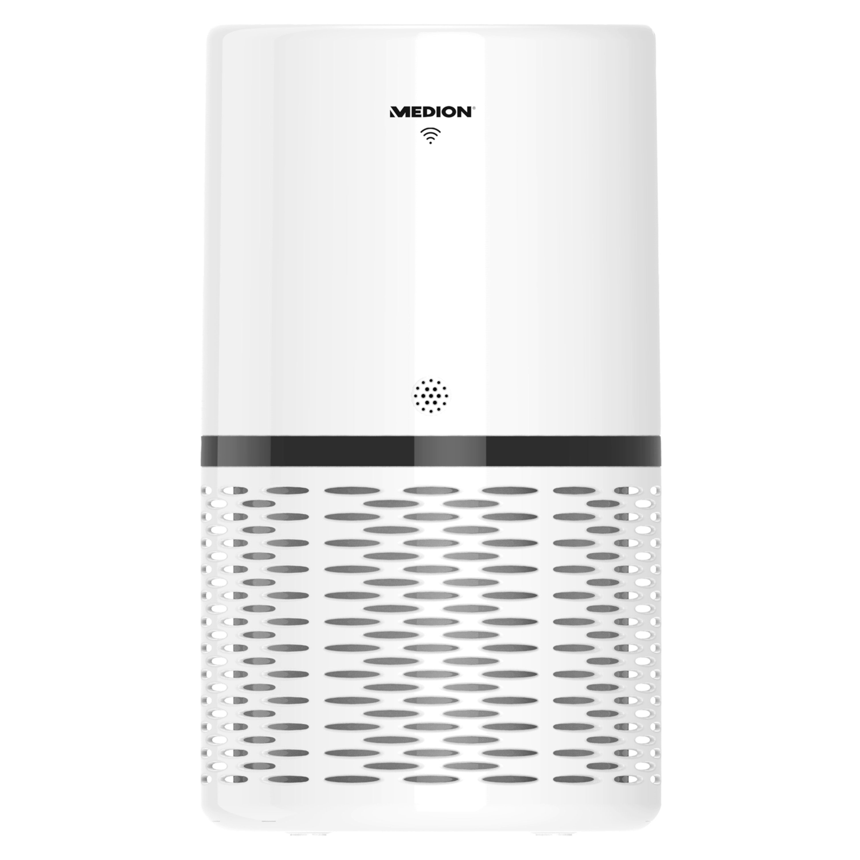 Medion® Luftreiniger Luftreiniger Touch LED HEPA-Filter 23W 52m² 52dB APP Steuerung, MD10171