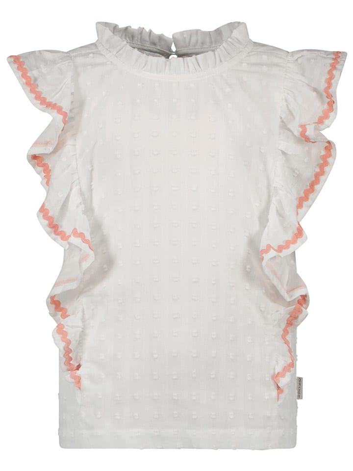B.Nosy Bluse in Weiß/ Orange günstig kaufen