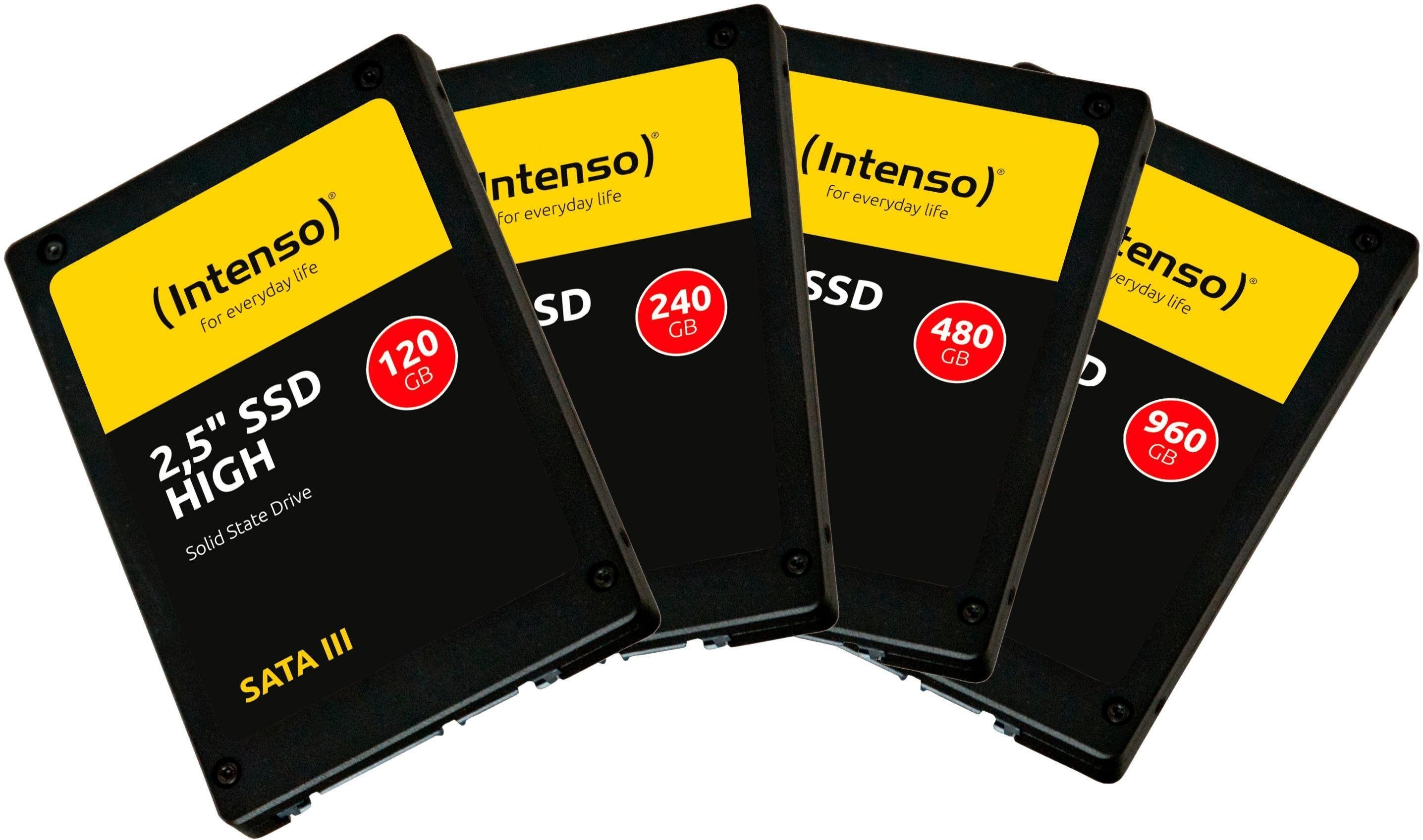 Intenso HIGH interne SSD (120 GB) 2,5
