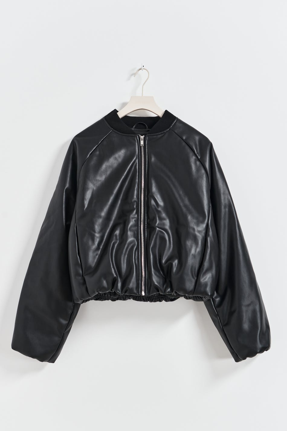 Pu bomber jacket