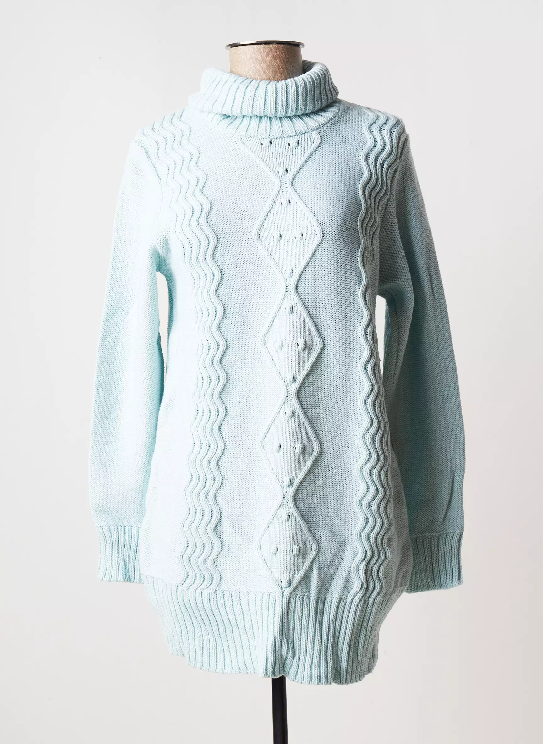 Duger Pull Tuniques Femme couleur bleu