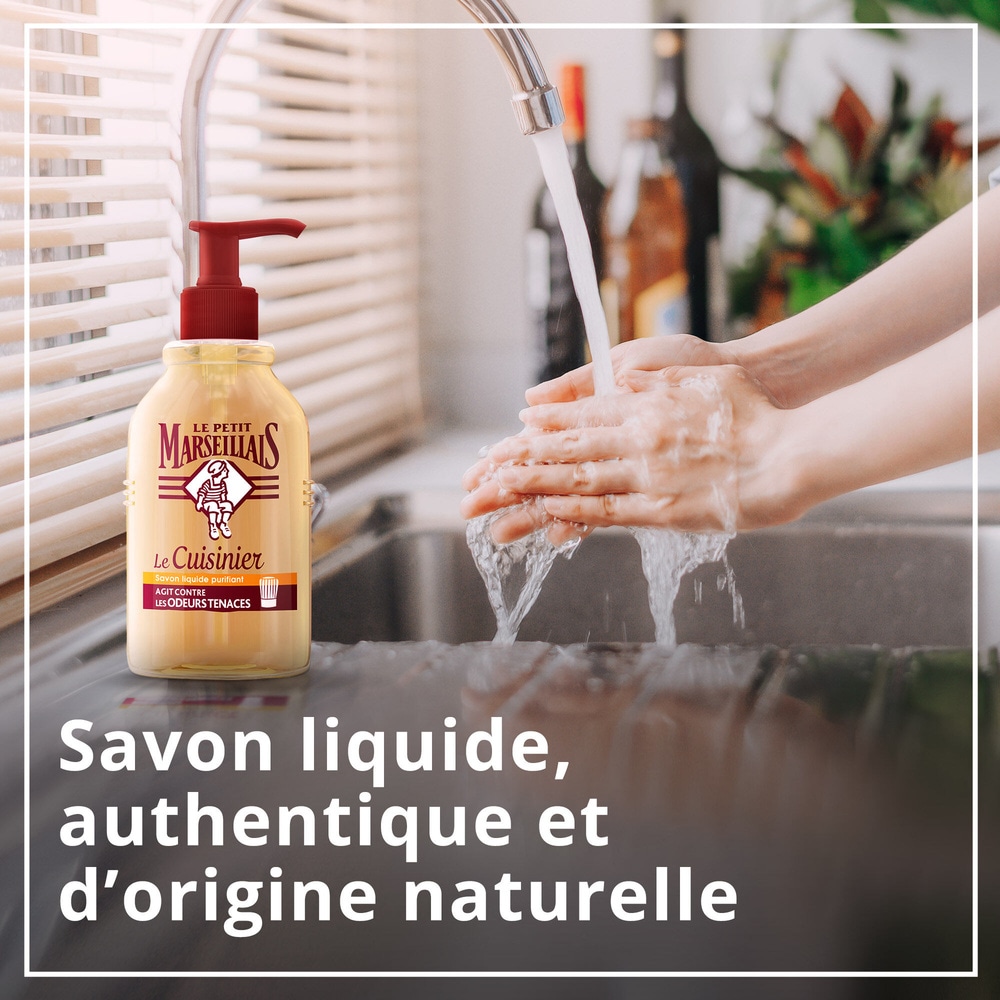 le petit marseillais Pur Savon Liquide Fleur de Thym, 500ml Savon