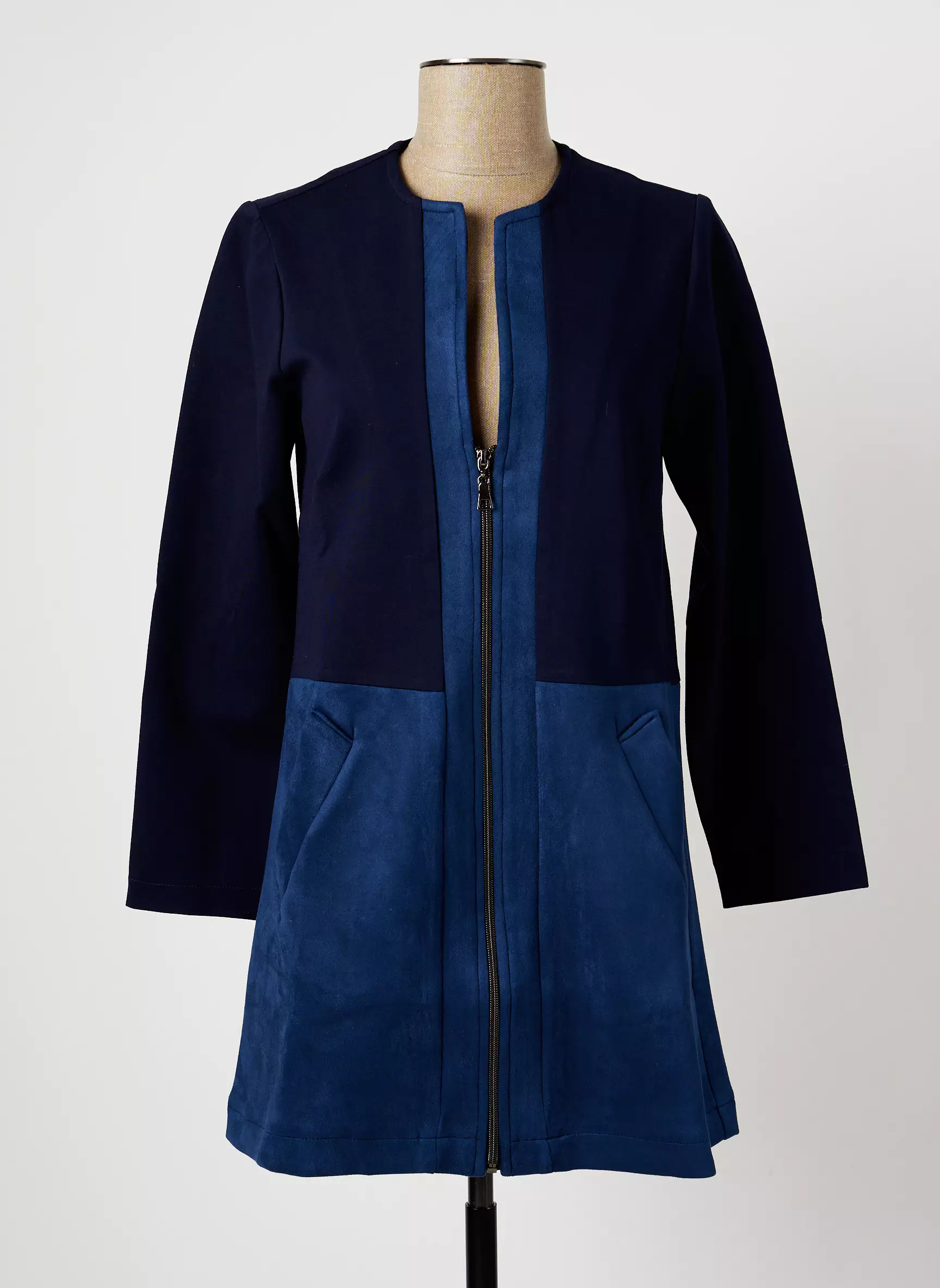 Multiples Vestecasual Femme couleur bleu