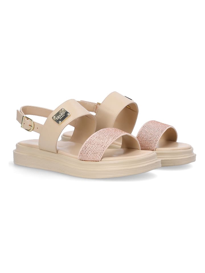 Liu Jo Plateau-Sandaletten in Beige günstig kaufen