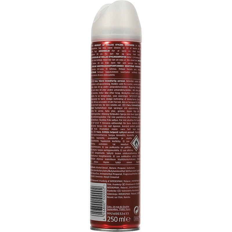 Wella Hårspray 250 ml Wella Shockwaves ultra strong