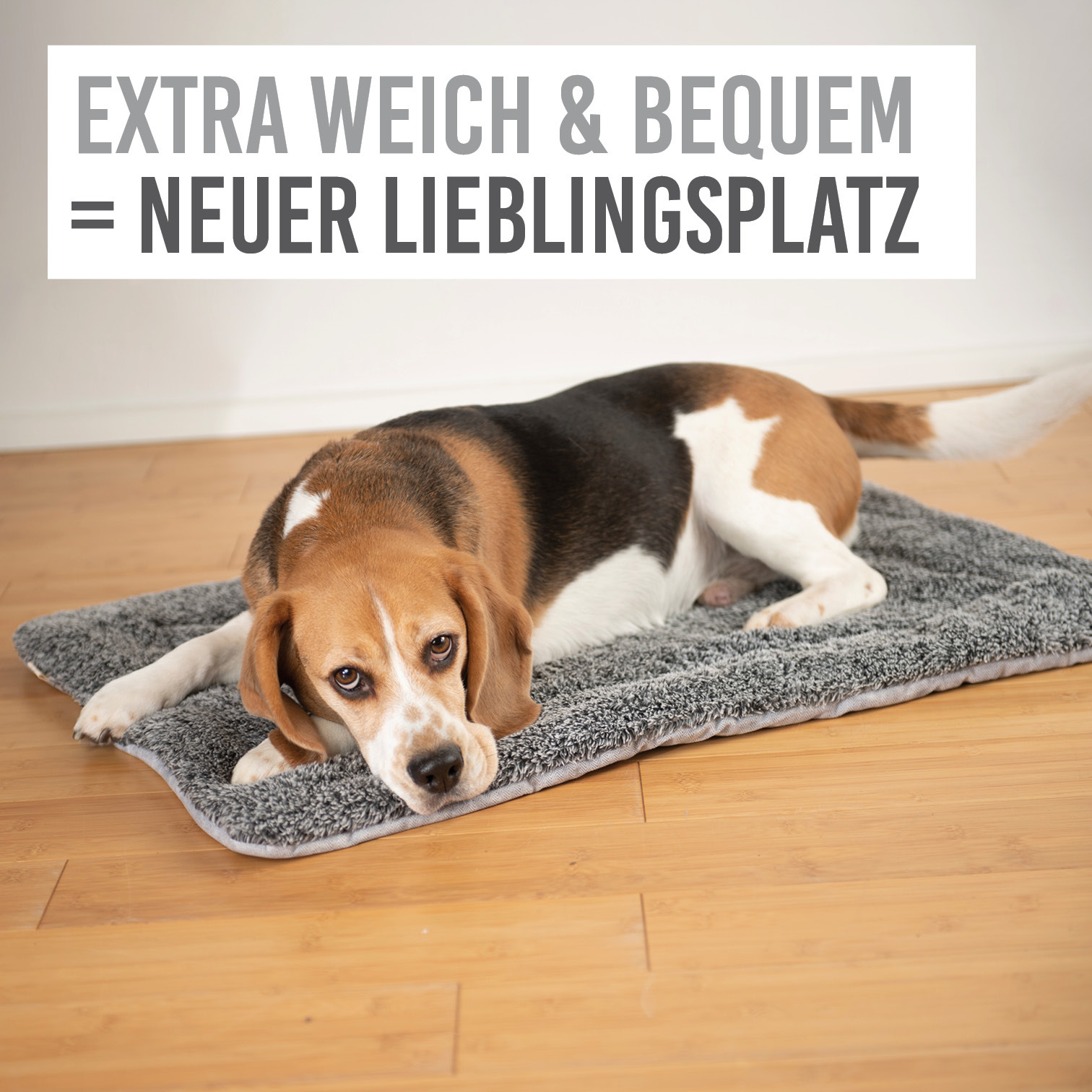 KaraLuna Hundematten KaraLuna Liegematte grau M