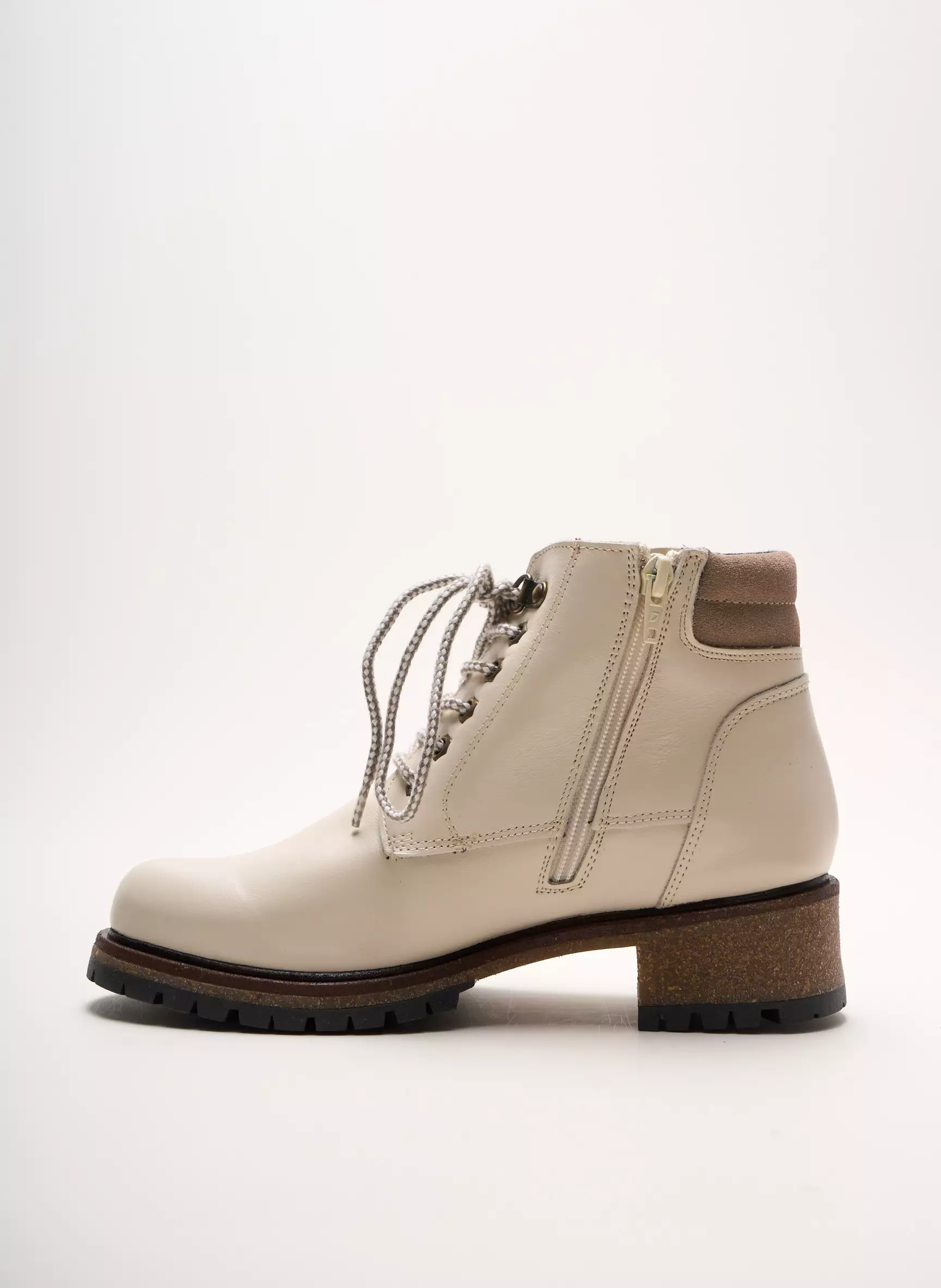 Tolino Bottines Femme couleur beige