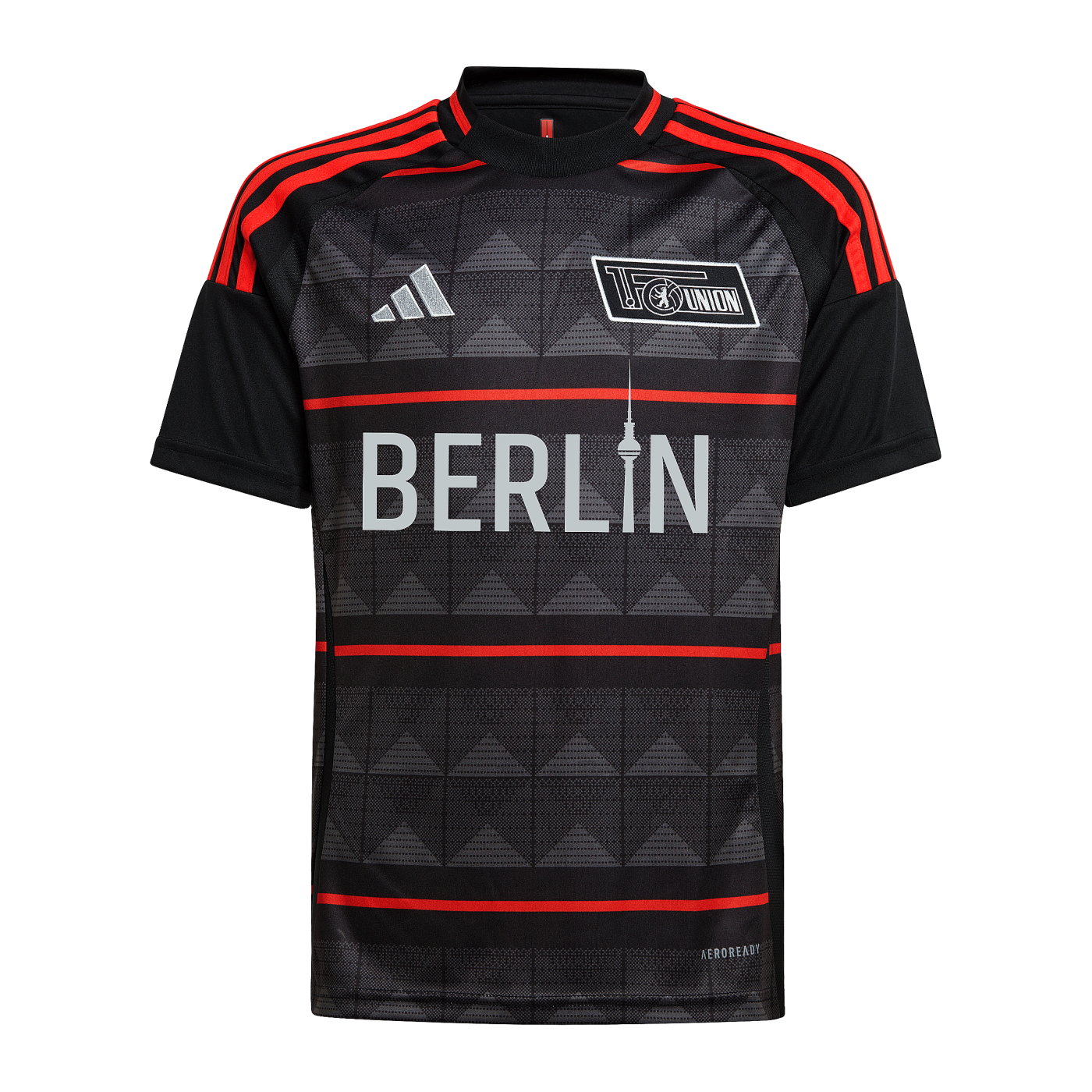adidas 1. FC Union Berlin Trikot Away 2024/2025 Kids Schwarz