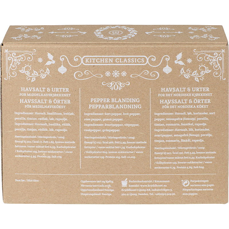 Lea Gavesett 174 g Gourmet trio m/kvern