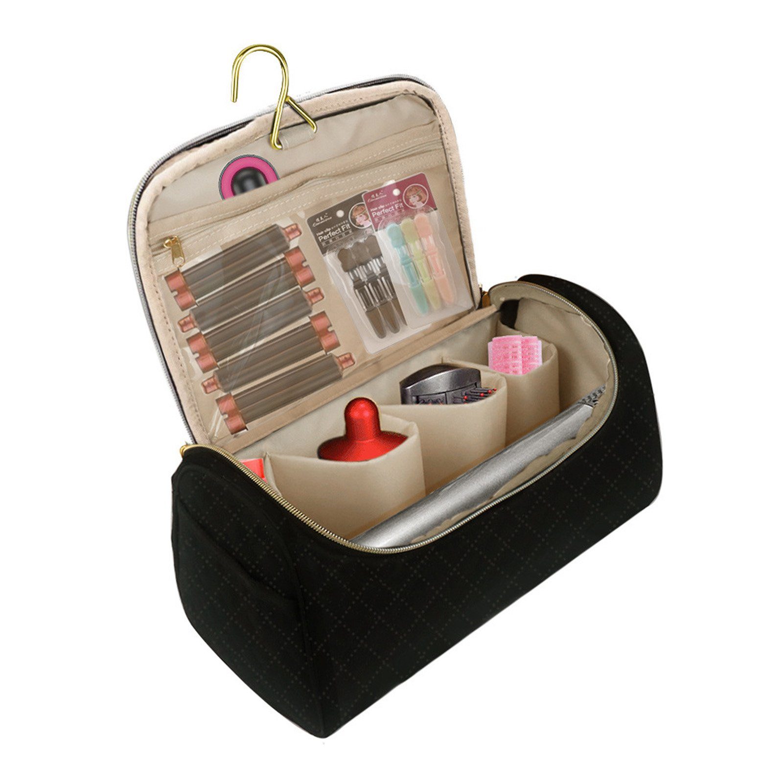 CALIYO Kosmetiktasche Airwrap Tasche, Reisetasche für Airwrap Haarstyler, Aufbewahrungstasche