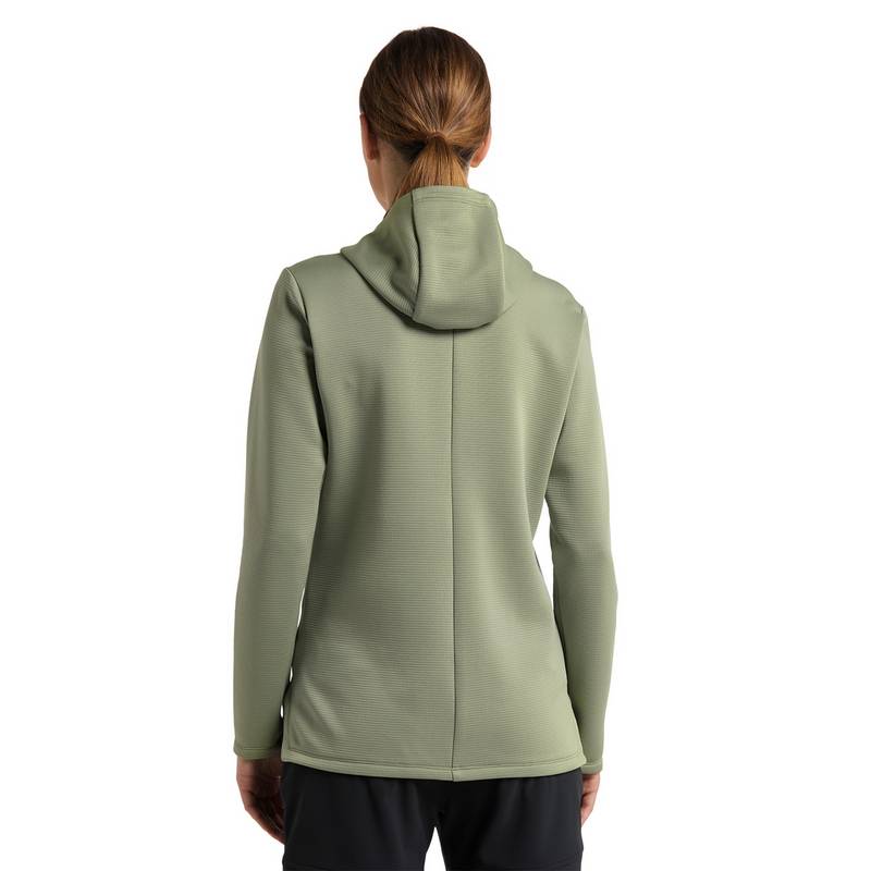 Haglöfs Willow Mid Hood Fleecejacke Damen