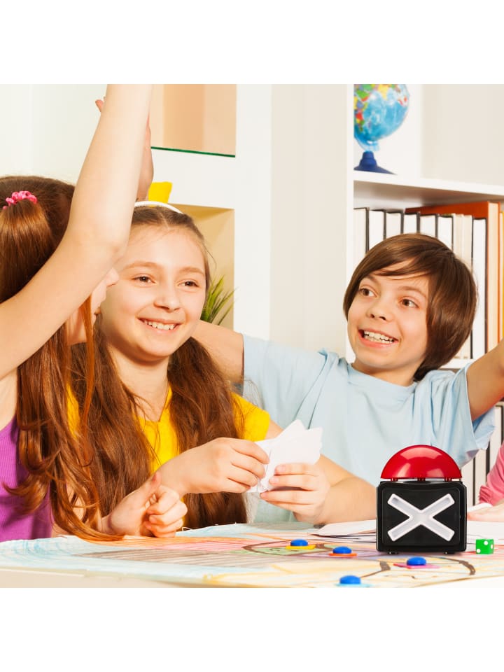 relaxdays Buzzer in Rot/ Schwarz günstig kaufen onesize
