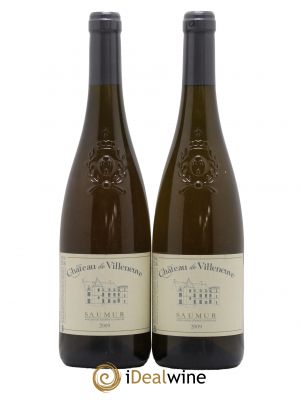 Saumur Château de Villeneuve  2009 - Lot de 2 Bouteilles
