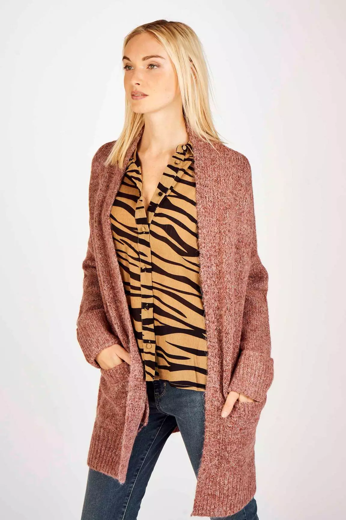 Vero Moda Cardigans Femme couleur marron