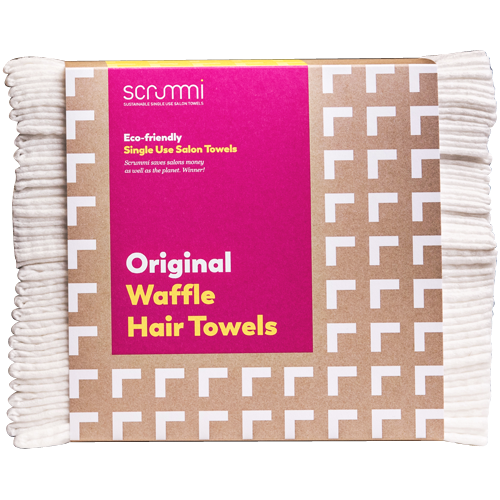 Scrummi Premium Salon Handtuch weiß 50 Stück