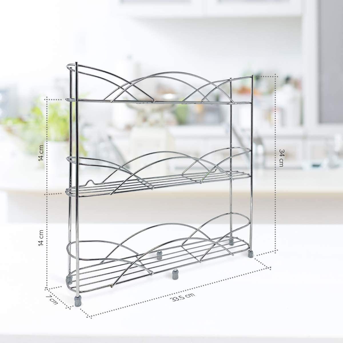 JOEJI’S KITCHEN Gewürzregal Gewürzregal Wand Freistehendes für Gewürz- und Kräuterregal
