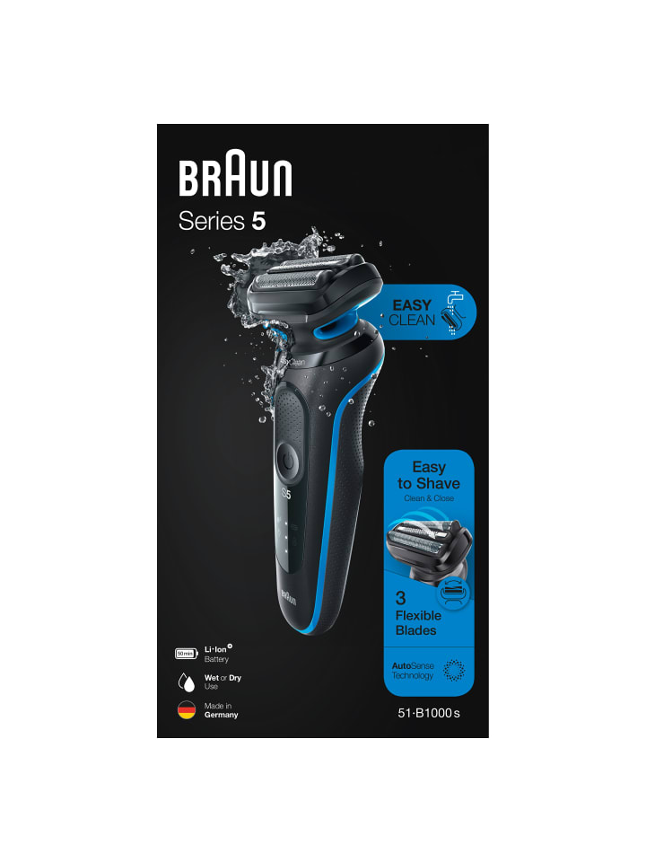 Braun Elektrischer Rasierer für Männer 