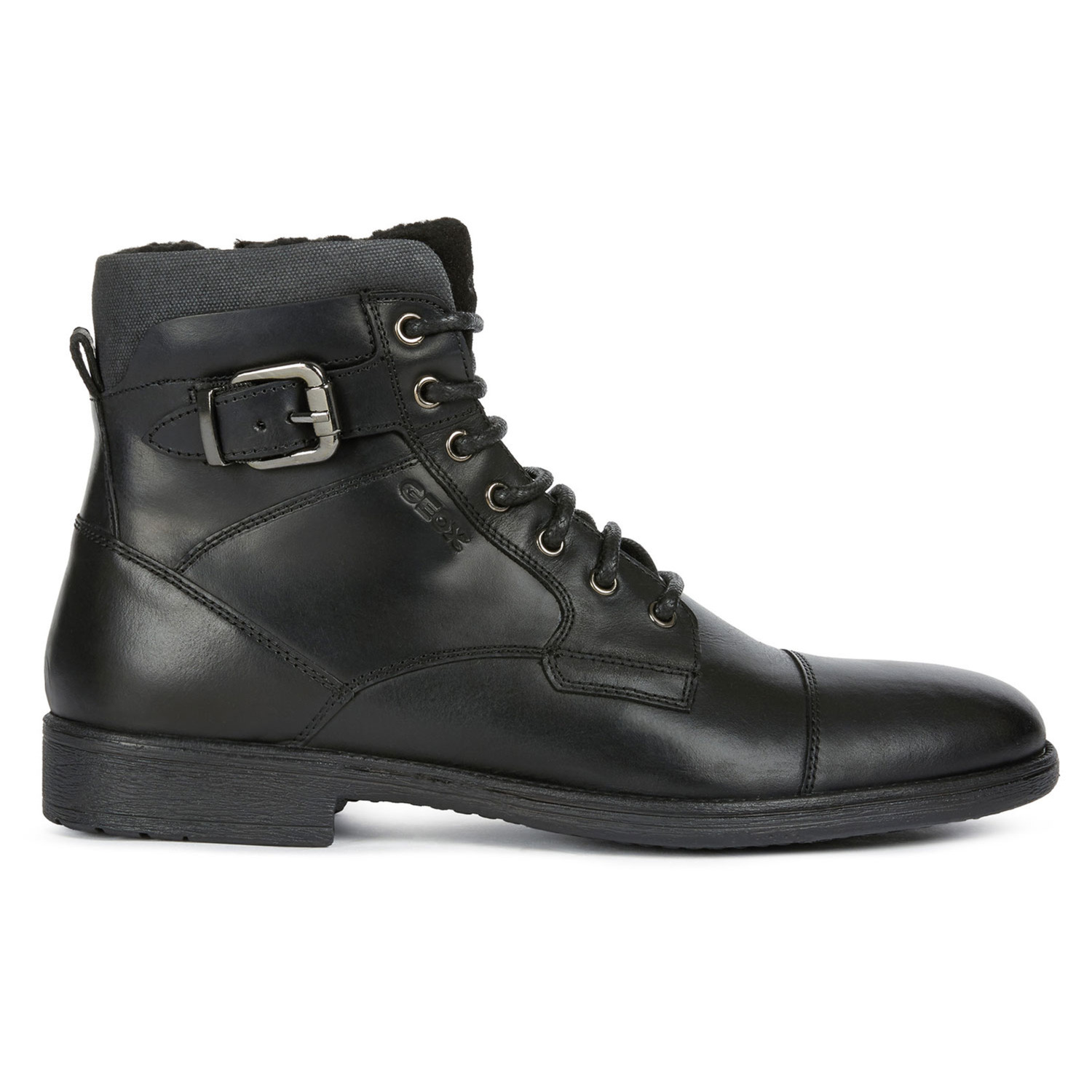 Geox U04Y7D, Winterstiefel, Herren, schwarz