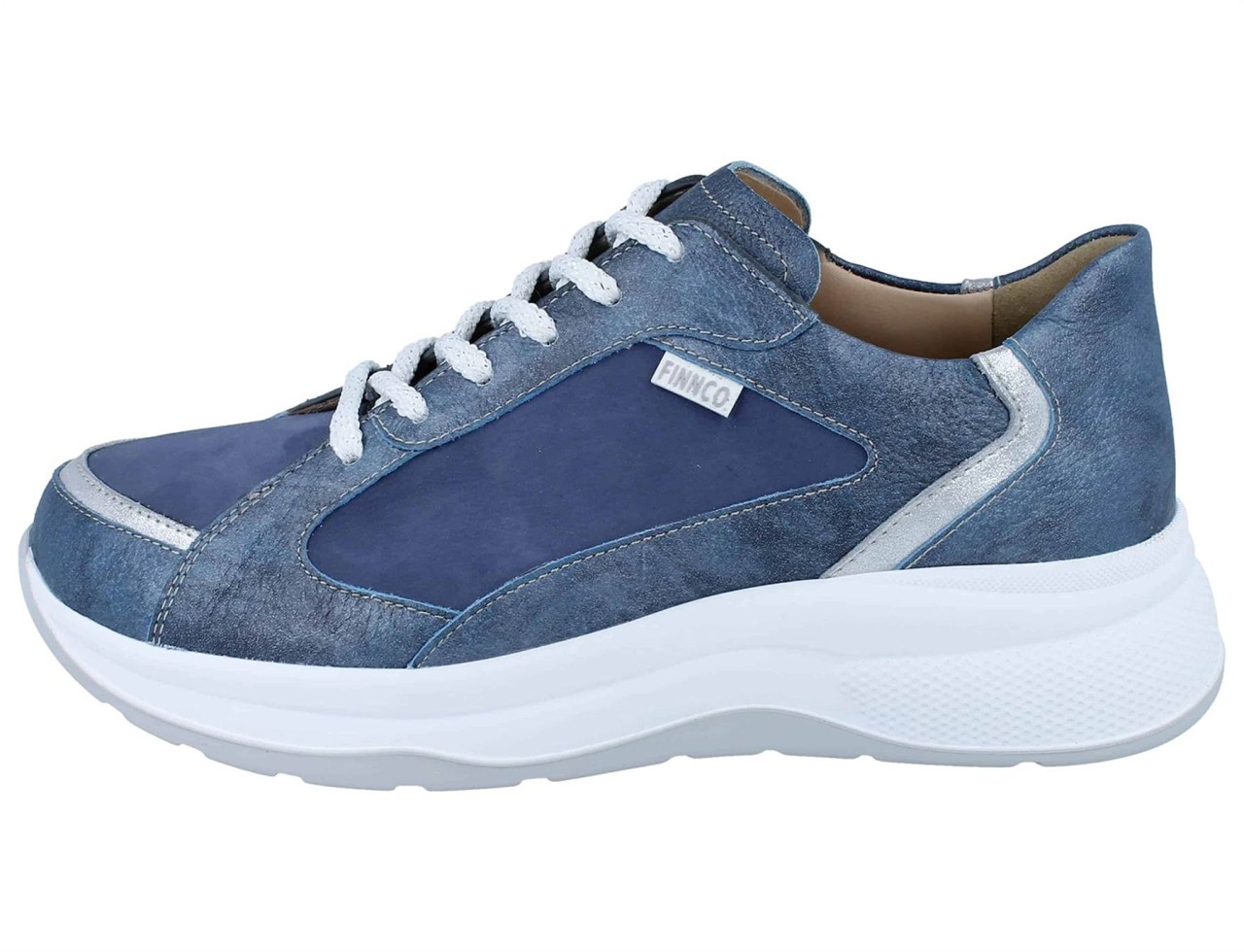FINN COMFORT Freizeit Schnürer blau