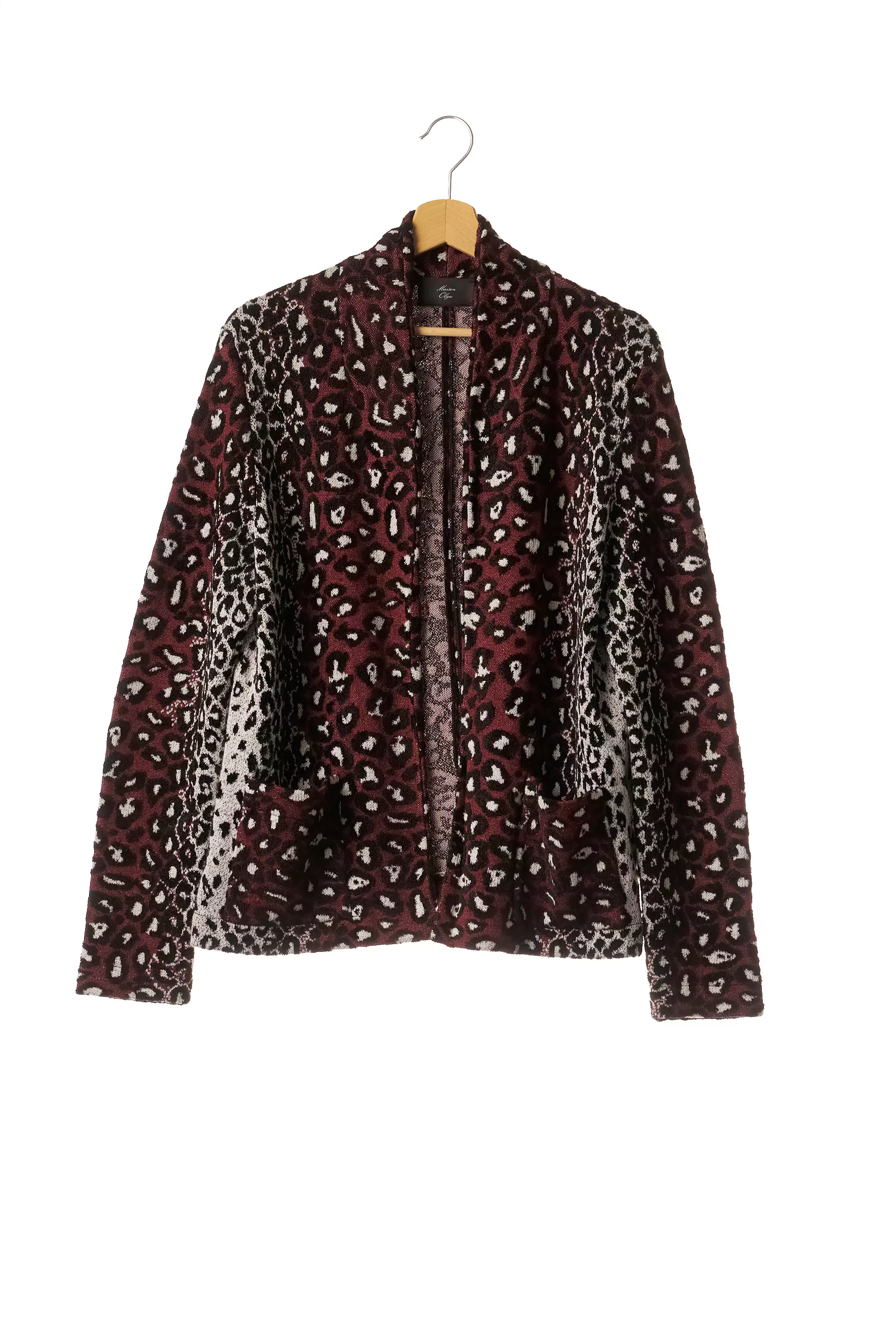 Maison Olga Cardigans Femme couleur rouge