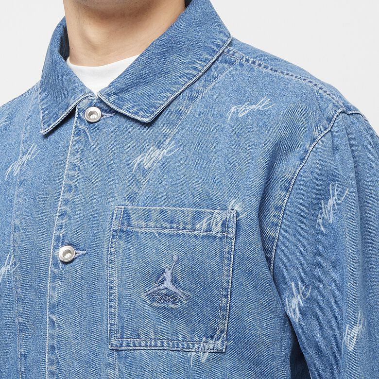 JORDAN Flight Heritage Denim Jacket blue grey