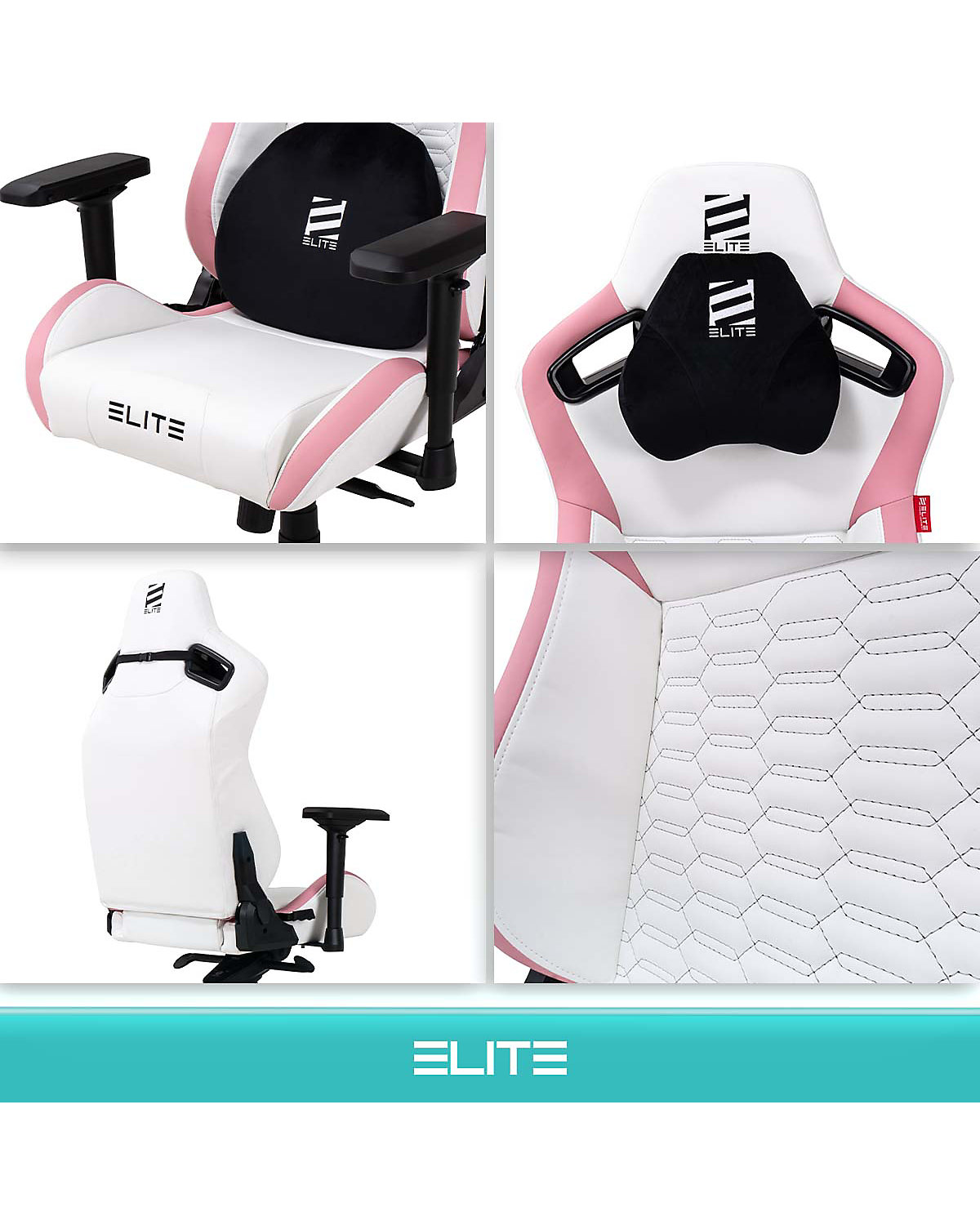 Gaming Stuhl MERCENARY - Ergonomischer Luxus Gaming Stuhl - 4D Armlehnen