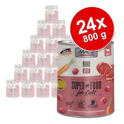 Sparpaket MAC´s Cat 24 x 800 g