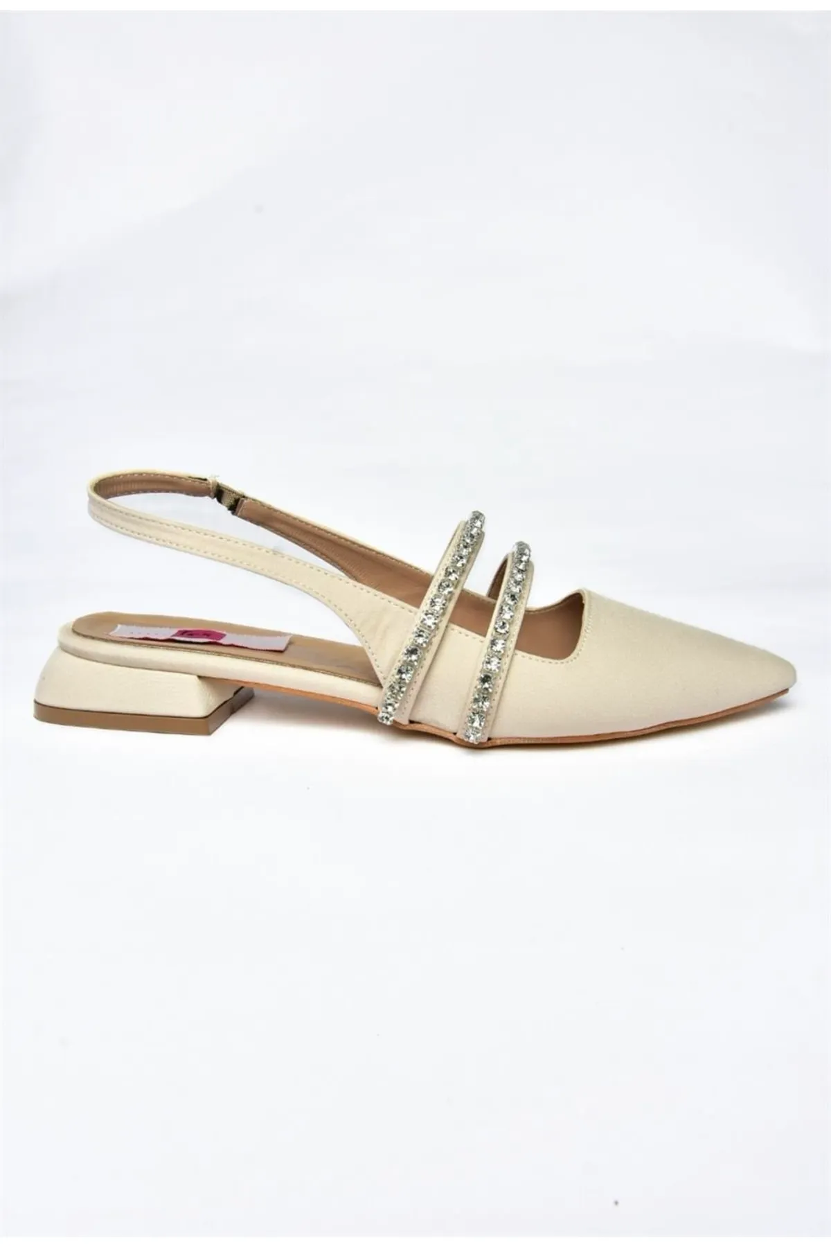 Fox Shoes  P820508004 Skin Fabric Stoned Damen-Ballerinas
