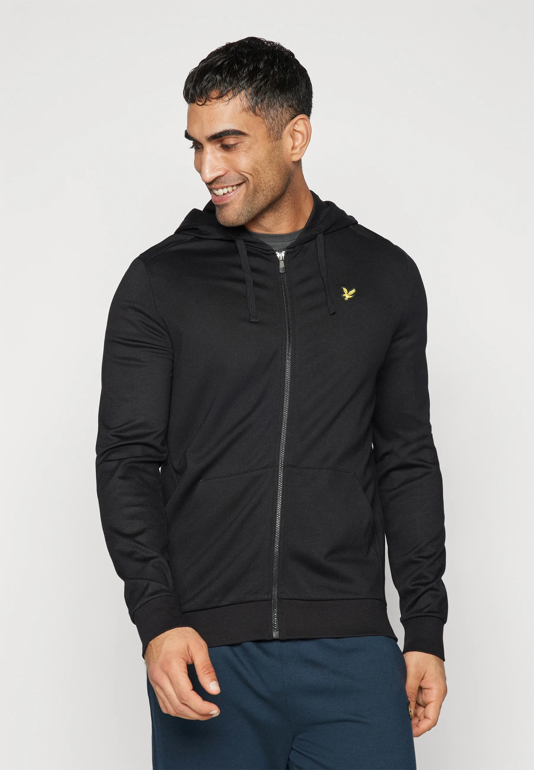 Lyle & Scott Sudadera con capucha y cremallera completa - Chaqueta polar
