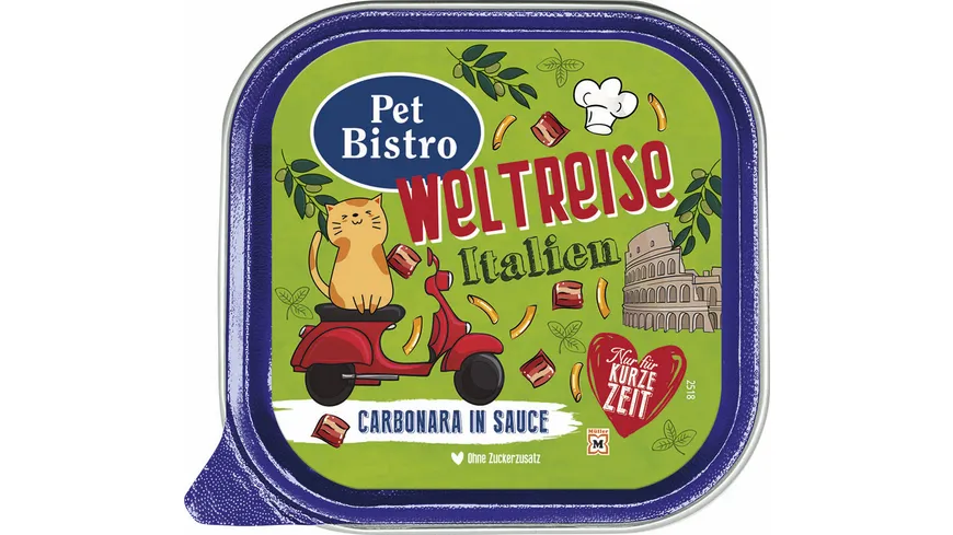 Pet Bistro Weltreise Italien Carbonara in Sauce 100 g