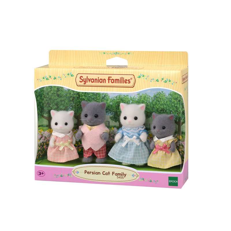 5455 La famille chat persan