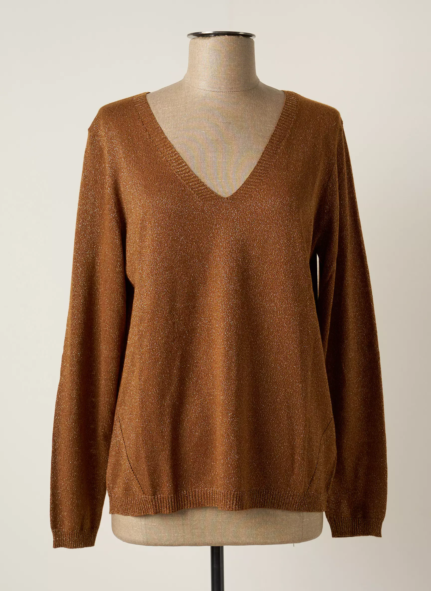 Julie Guerlande Pulls Femme couleur marron