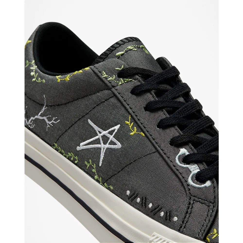 Converse One Star Embroidery A03666C / schwarz