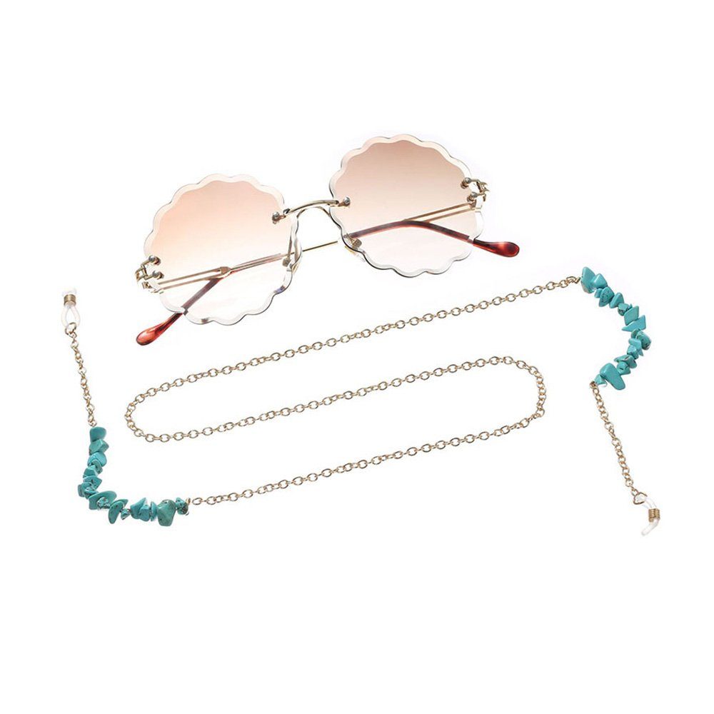 Tian Dee Brillenkette Brille Kette für Frauen Böhmischen Naturstein Lany Brille Strap
