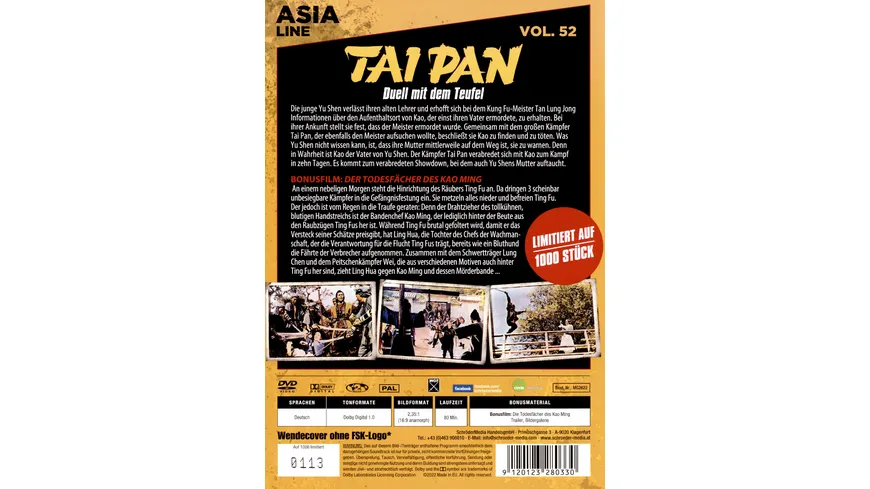 Asia Line: Taipan - Duell mit dem Teufel