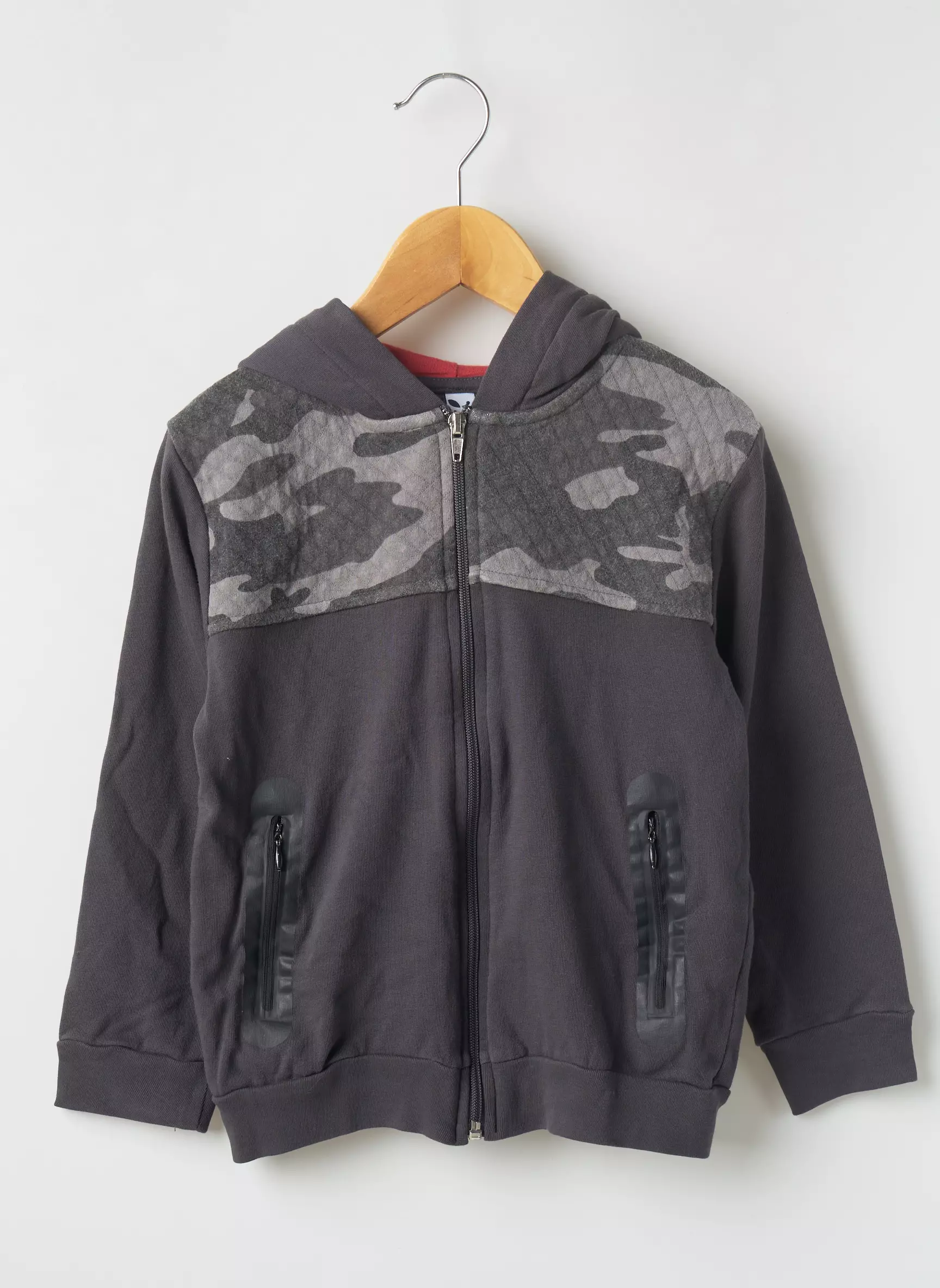 3 Pommes Cardigans Garcon couleur gris
