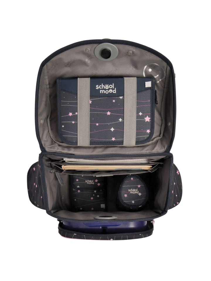 SCHOOL-MOOD Timeless Air  Schulranzen-Set 7tlg. in mila günstig kaufen onesize