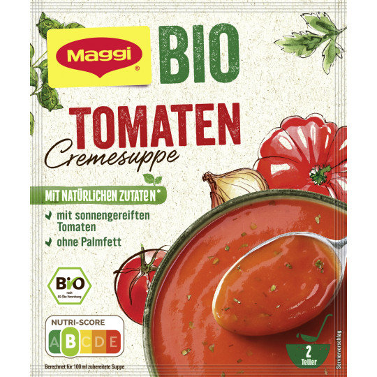 Bio Maggi Tomaten Cremesuppe für 500ml