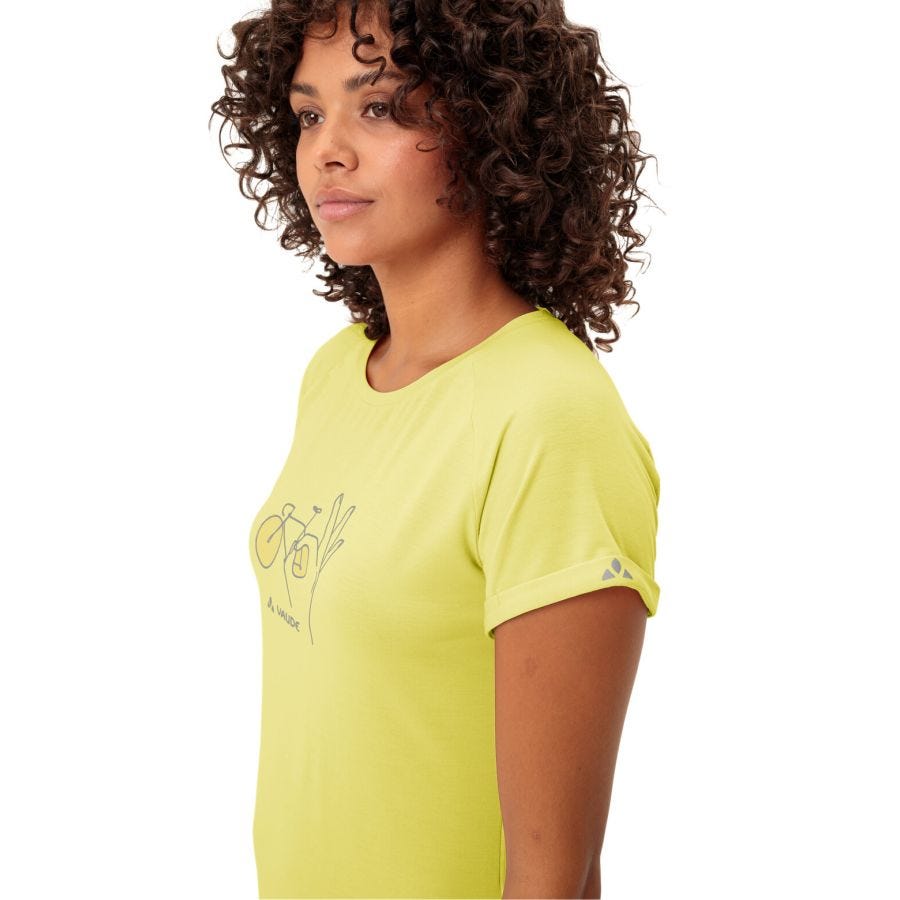 Cyclist 2 Fahrrad T-Shirt Damen