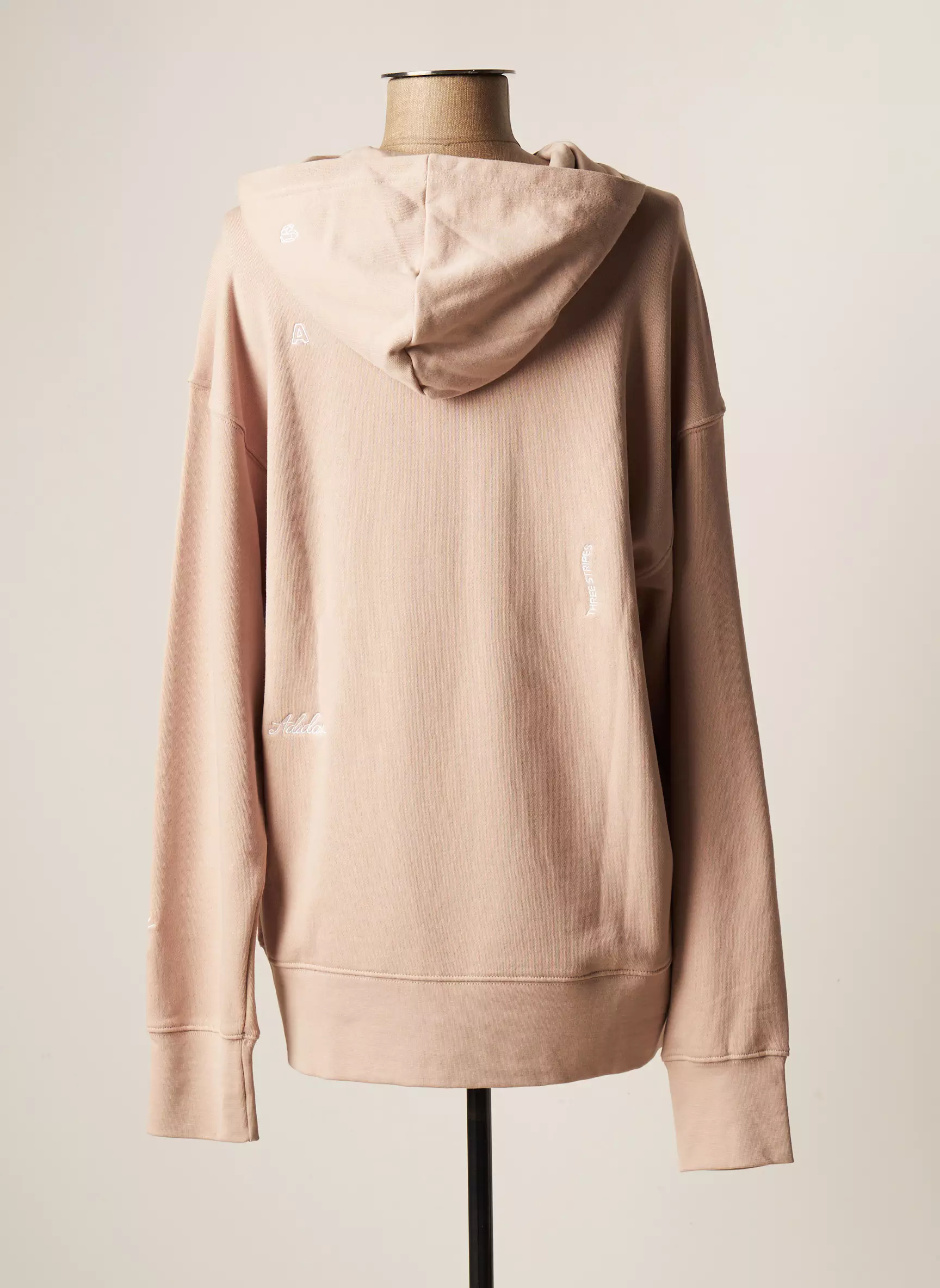 Adidas Sweat Capuche Femme couleur rose