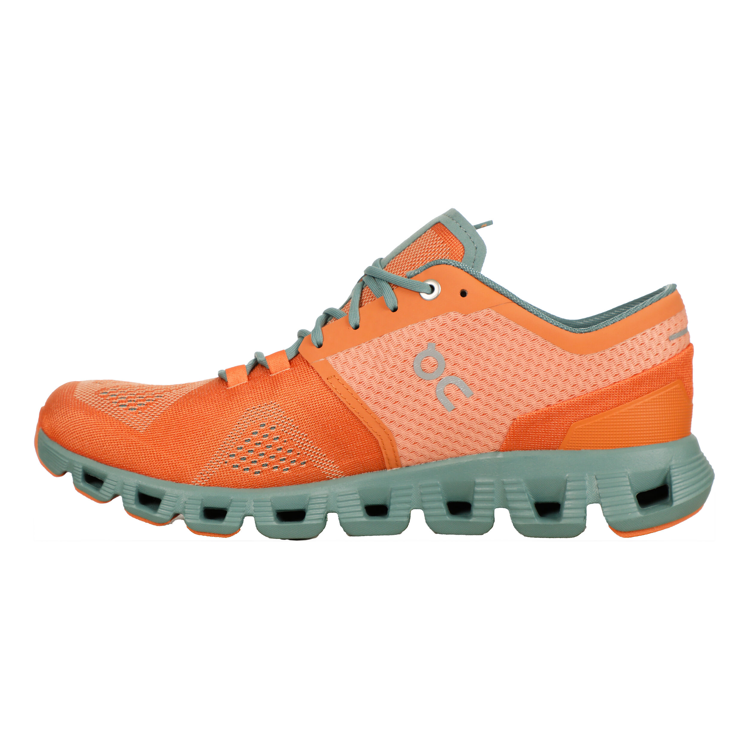 Cloud X Neutralschuh Herren - Orange, Grün